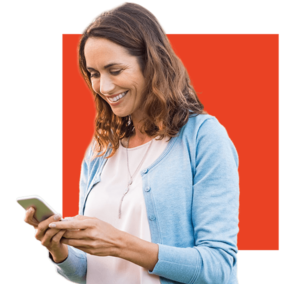 Testimonial savings woman 1